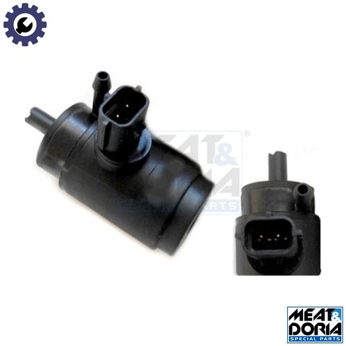 Washer fluid pump - fluid, window